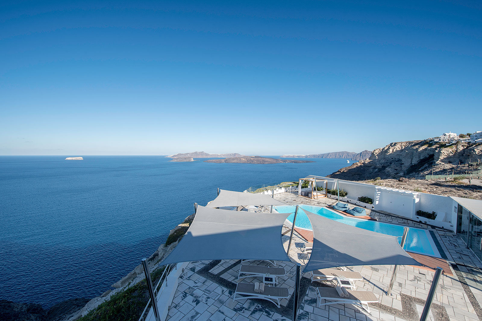Caldera'S Dolphin Suites Megalochori  Exteriör bild
